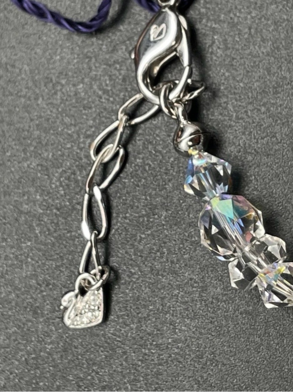 Authentic Swarovski Beaded Aurora Borealis Necklace. BNIB. RARE FIND. - Picture 9 of 10